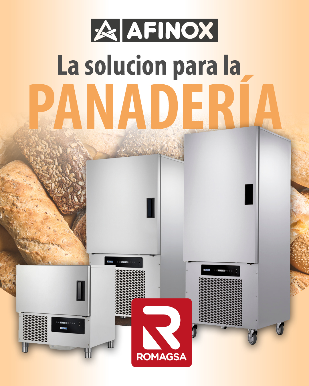 Maquina para fermentar bollería y panes en obradores.