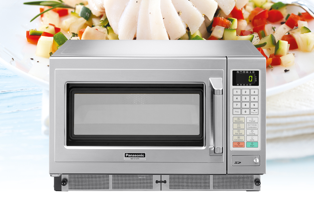 Horno Microondas Panasonic NE-C1475 (30L.) Combinado Microondas + Grill +  Grill con aire + Gril