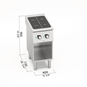 COCINA INDUCCION 2 FUE S700 MOD. SE7P2M/IND