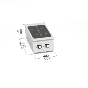 COCINA INDUCCION 2 FUE S700 MOD. SE7P2B/IND