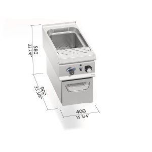 CUECE PASTAS ELEC 400 40 LTS MOD. LXE9CP40