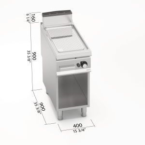 FRYTOP GAS S900 MOD. SG9FR4M/CPD
