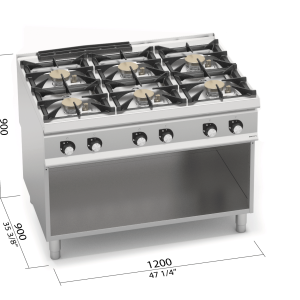 COCINA S900 MOD. SG9F6MPS