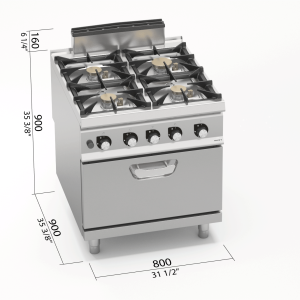 COCINA S900 MOD. SG9F4PS+FG