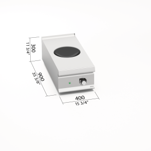 COCINA INDUCCION WOK MOD. LXE9WOK/IND