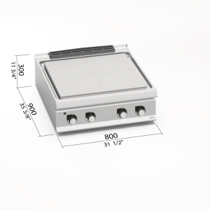 PLACA RADIANTE LX900 MOD. LXE9TP “ELEC”