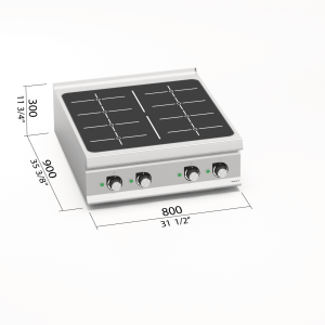 COCINA INDUCCION POTEN. LXE9TP4/IND "4F"