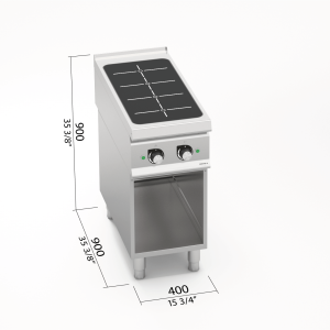 COCINA S900 INDUCCION MOD. SE9TP2M/IND "2F 7 KW"