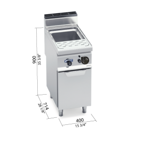 CUECE PASTAS 700 MOD. CPG40E "30L. GAS"