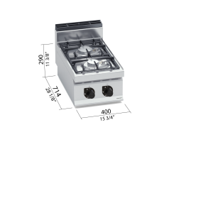 COCINA 700 MOD. G7F2BP