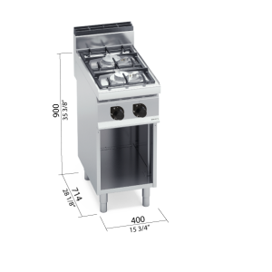 COCINA 700 MOD. G7F2MP "2F TOP GAS"