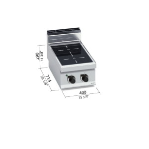 COCINA 700 MOD. E7P2B/VTR