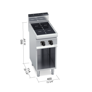 COCINA 700 MOD. E7P2M/VTR