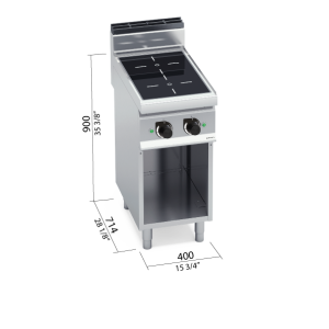 COCINA  700 MOD.  E7P2M/IND