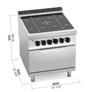 COCINA 900 MOD. E9P4P/VTR+FE