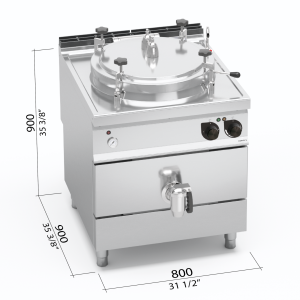 MARMITA IND. 900 MOD. E9P15IA AUTOCLAVE