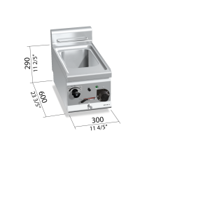 CUECE PASTAS 300 MOD. E6CP3B "11L. ELEC."