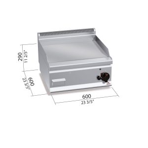 FRYTOP 600 MOD. G6FL6B/CR "CR. GAS"