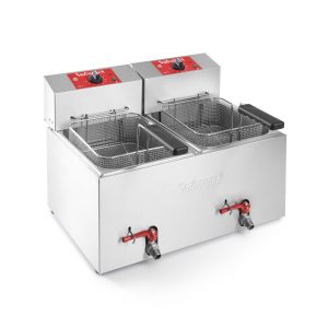FREIDORA DOBLE  MOD. TF-77 TURBO (2X400V.)